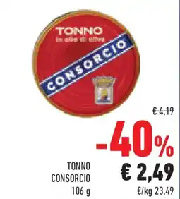 Conad Superstore Tonno CONSORCIO offerta