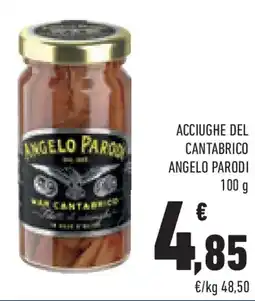 Conad Superstore Acciughe del cantabrico ANGELO PARODI offerta