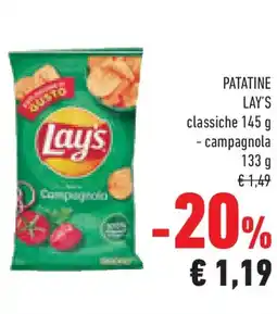 Conad Superstore Patatine LAY'S offerta