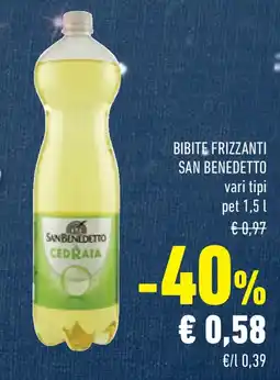 Conad Superstore Bibite frizzanti SAN BENEDETTO offerta