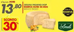 Italmark Grana padano dop riserva oltre 20 mesi offerta