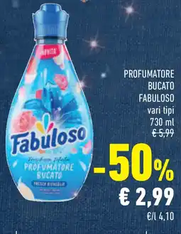 Conad Superstore Profumatore bucato FABULOSO offerta