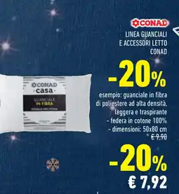 Conad Superstore Linea guanciali e accessori letto CONAD offerta