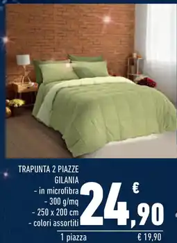 Conad Superstore Trapunta 2 piazze GILANIA offerta