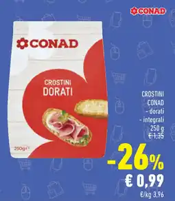 Conad Superstore Crostini CONAD offerta