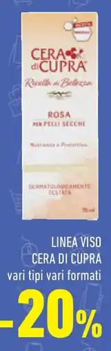 Conad Superstore Linea viso CERA DI CUPRA offerta