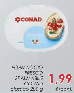 Conad Superstore Formaggio fresco spalmabile CONAD offerta