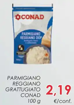 Conad Superstore Parmigiano reggiano grattugiato CONAD offerta