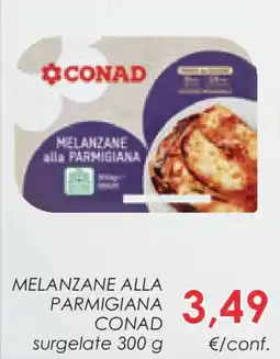Conad Superstore Melanzane alla parmigiana CONAD offerta