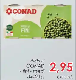 Conad Superstore Piselli CONAD offerta