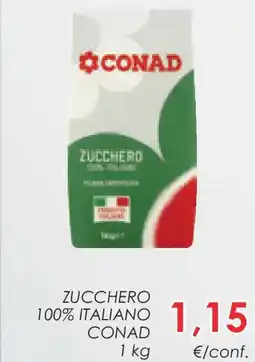Conad Superstore Zucchero 100% italiano CONAD offerta