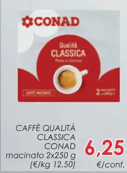 Conad Superstore Caffè qualità classica CONAD offerta
