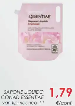 Conad Superstore Sapone liquido CONAD ESSENTIAE offerta
