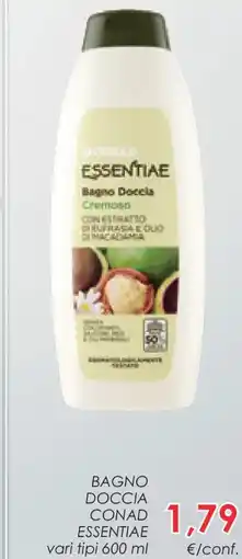 Conad Superstore Bagno doccia CONAD ESSENTIAE offerta
