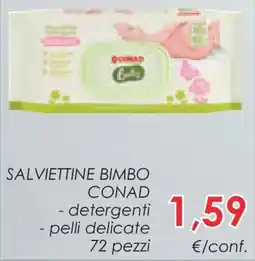 Conad Superstore Salviettine bimbo CONAD offerta