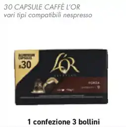 Conad Superstore 30 capsule CAFFÈ L'OR offerta
