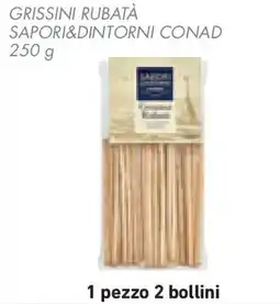 Conad Superstore Grissini rubatà SAPORI&DINTORNI CONAD offerta
