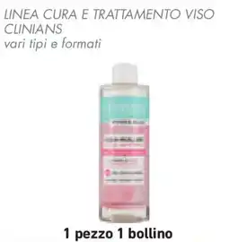 Conad Superstore Linea cura e trattamento viso CLINIANS offerta