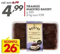 Italmark Tiramisu maestro bakery offerta