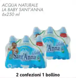 Conad Superstore Acqua naturale la baby SANT'ANNA offerta
