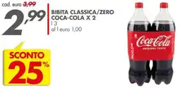 Italmark Bibita classica/zero COCA-COLA offerta