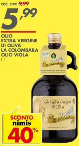 Italmark Olio extra vergine di oliva la colombara olio viola offerta