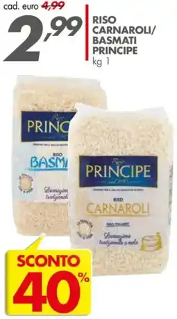 Italmark Riso carnaroli/ basmati PRINCIPE offerta