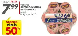 Italmark Tonno all'olio di oliva RIO MARE offerta