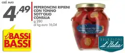 Italmark Peperoncini ripieni con tonno sott'olio CONSILIA offerta