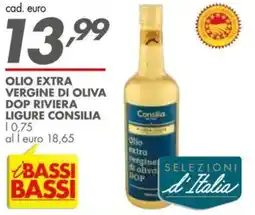 Italmark Olio extra vergine di oliva dop riviera ligure CONSILIA offerta