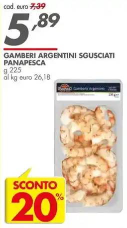 Italmark Gamberi argentini sgusciati PANAPESCA offerta