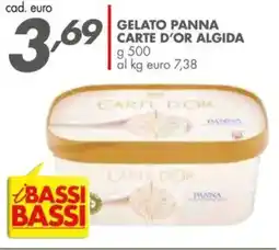 Italmark Gelato panna carte d'or ALGIDA offerta