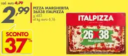 Italmark Pizza margherita 26x38 ITALPIZZA offerta