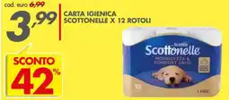 Italmark Carta igienica SCOTTONELLE X 12 ROTOLI offerta