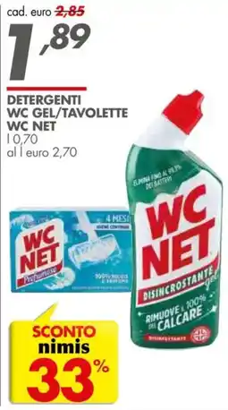 Italmark Detergenti wc gel/tavolette WC NET offerta