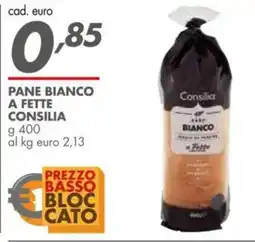 Italmark Pane bianco a fette CONSILIA offerta