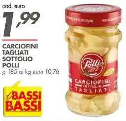 Italmark Carciofini tagliati sottolio POLLI offerta
