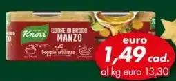 Italmark Knorr cuore di brodo manzo offerta