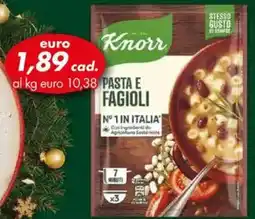 Italmark Knorr pasta e fagioli offerta