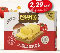 Italmark Polenta valsugana LA CLASSICA offerta