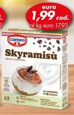 Italmark Cameo skyramisù offerta