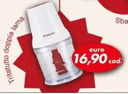 Italmark Tritatutto doppia lama offerta