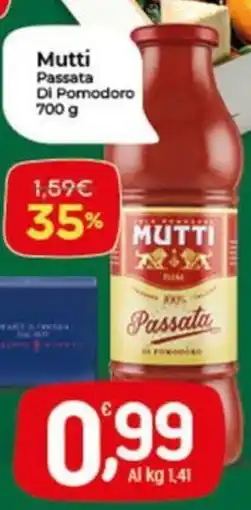 Crai Mutti Passata Di Pomodoro offerta