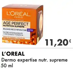 Iper Tosano L'ORÉAL Dermo expertise nutr. supreme offerta