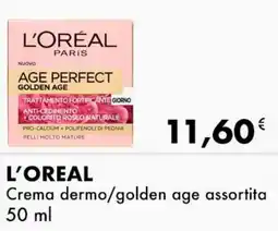 Iper Tosano L'OREAL Crema dermo/golden age offerta
