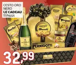Crai Cesto oro nero LE CADEAU 11 Pezzi offerta