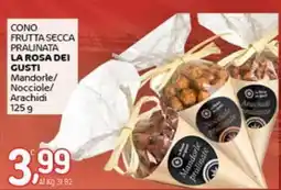 Crai Cono frutta secca pralinata LA ROSA DEI GUSTI offerta