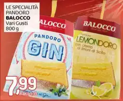 Crai Le specialità pandoro BALOCCO offerta