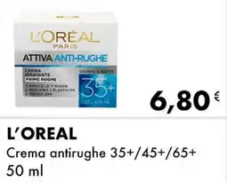 Iper Tosano L'OREAL Crema antirughe 35+/45+/65+ offerta