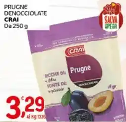 Crai Prugne denocciolate CRAI offerta
